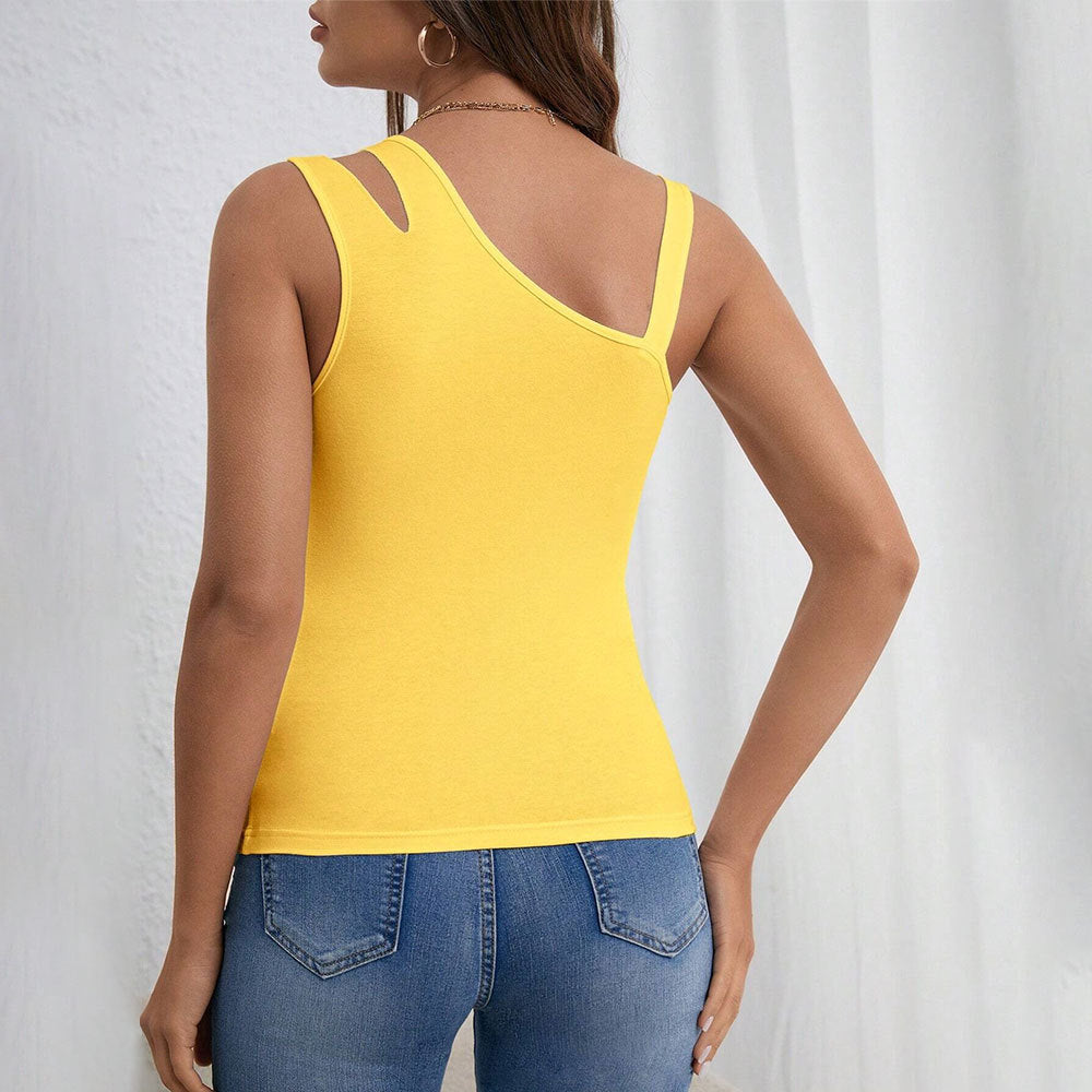 Sleeveless tank top for women with trendy cutouts Chic & Stil