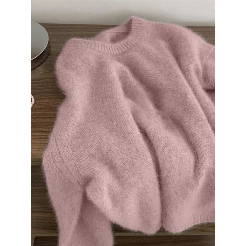 Pull confortable pour femmes en mélange de tricot fin Chic & Stil