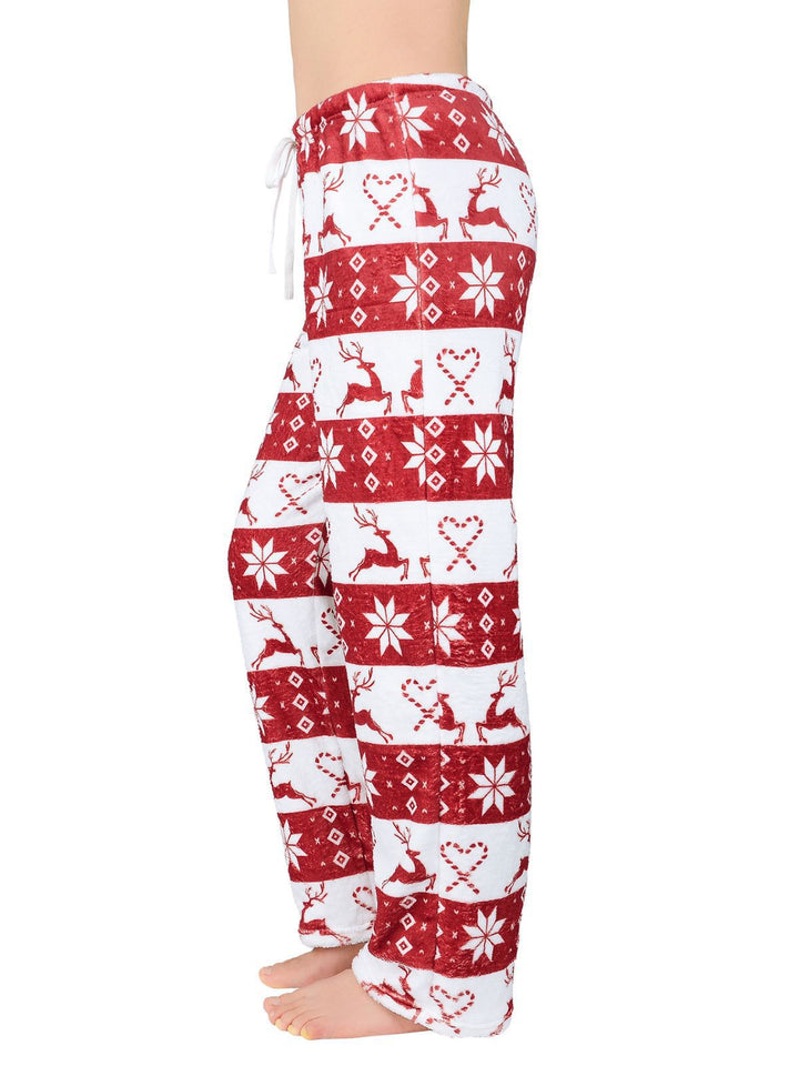 Lune London women's leopard print loungewear pants