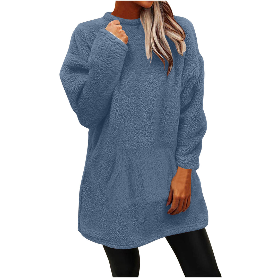 Cozy oversized sweater for women with high neck from Lune London