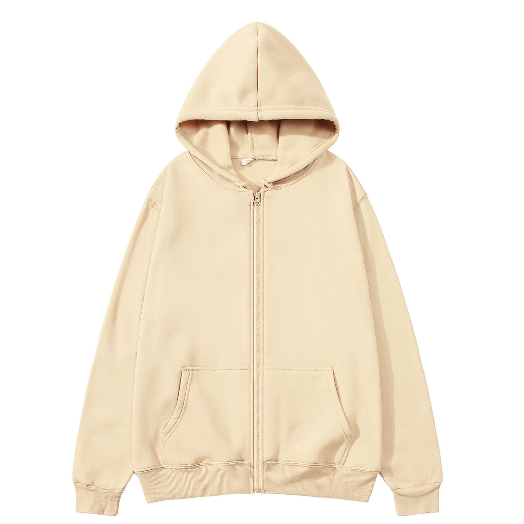 Comfortable hooded jacket for ladies with zipper and large pockets Lune London