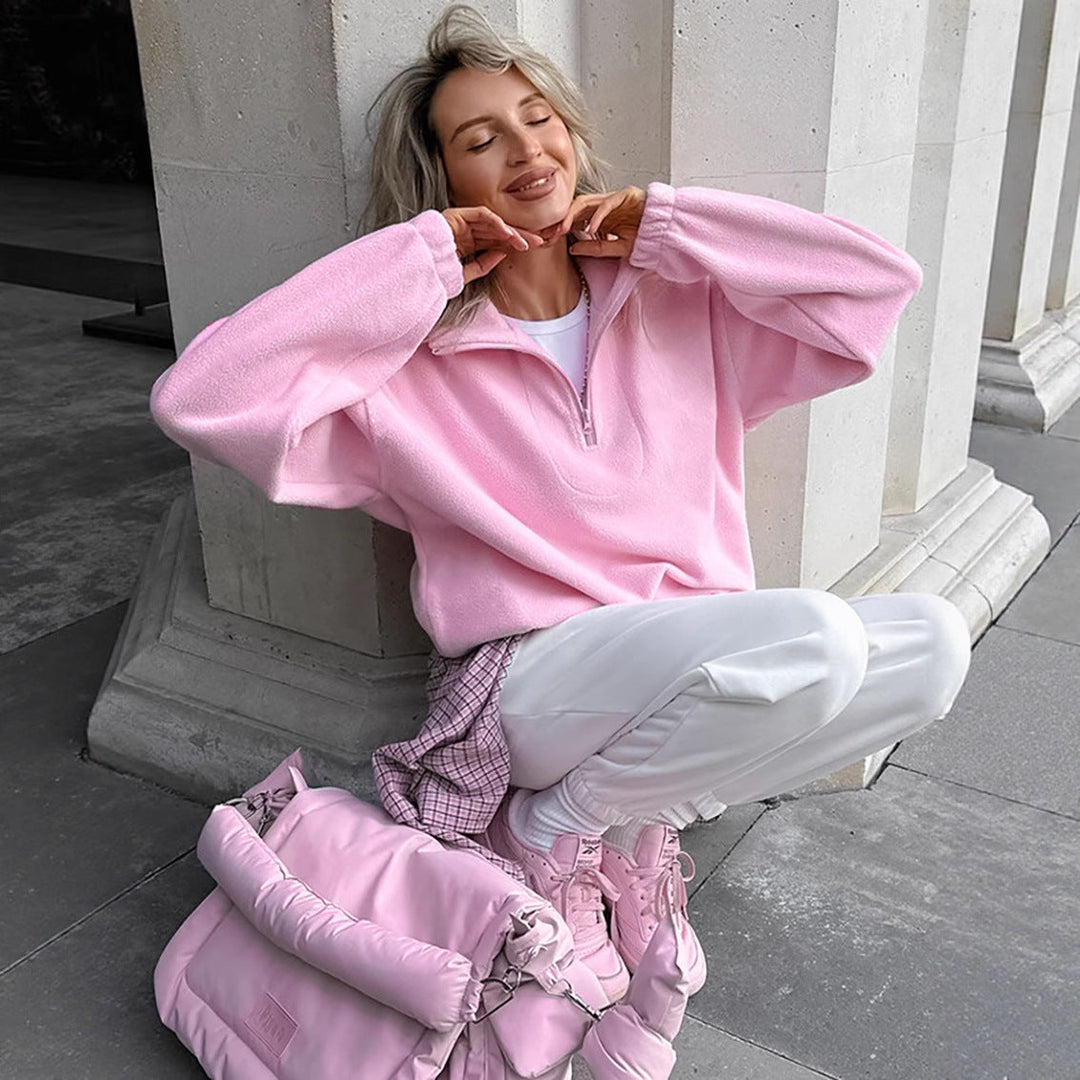 Ladies Fleece Pullover Lune London