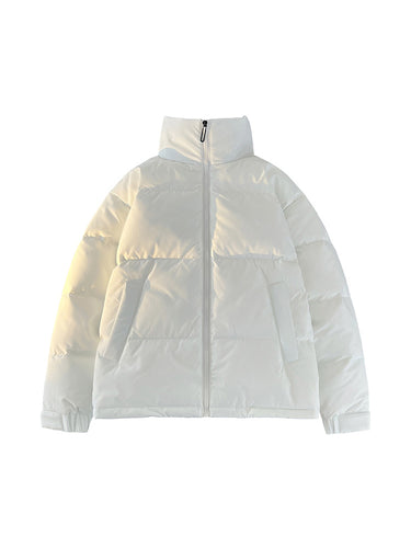 Easy-care quilted jacket for women with high collar and side pockets Lune London