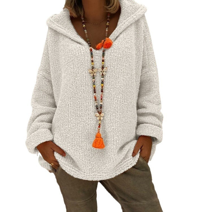 Hooded sweatshirt for women in soft material with a casual fit Lune London