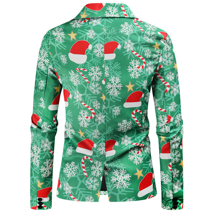 Party blazer for men with Christmas pattern and modern cut Lune London