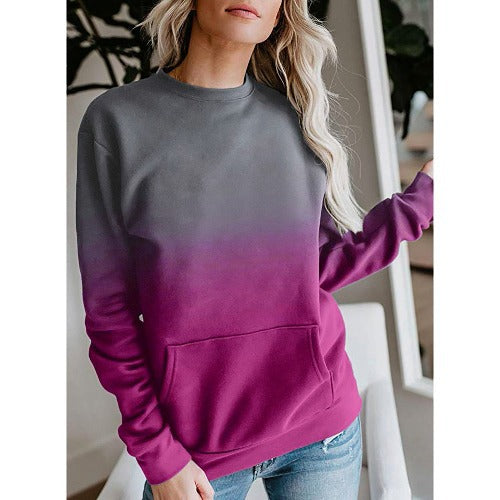 Ladies Casual Hoodie with Lune London Gradient