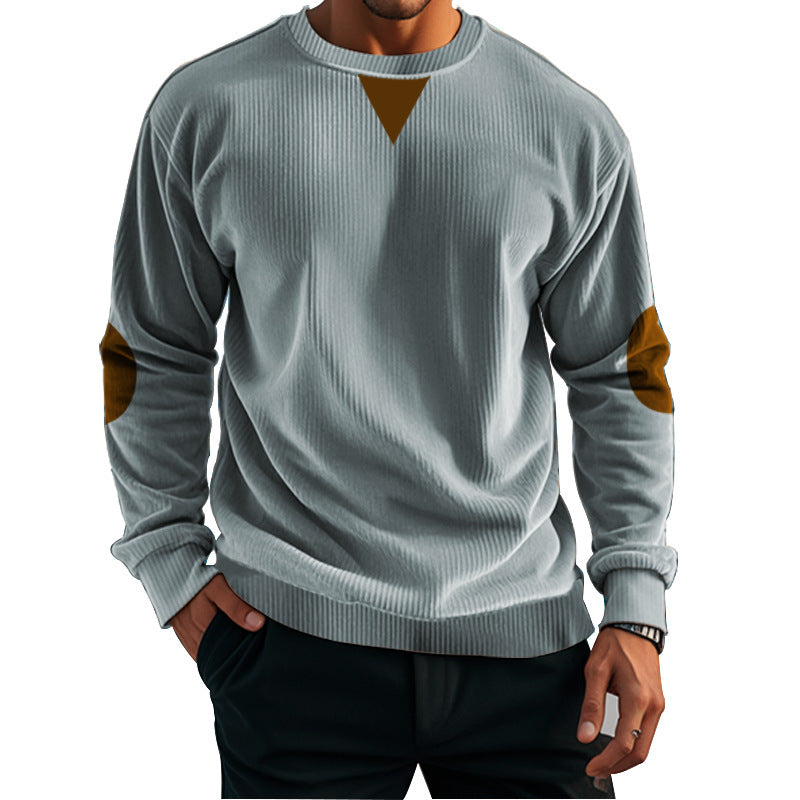 Elegant knitted sweater for men with modern accents Lune London