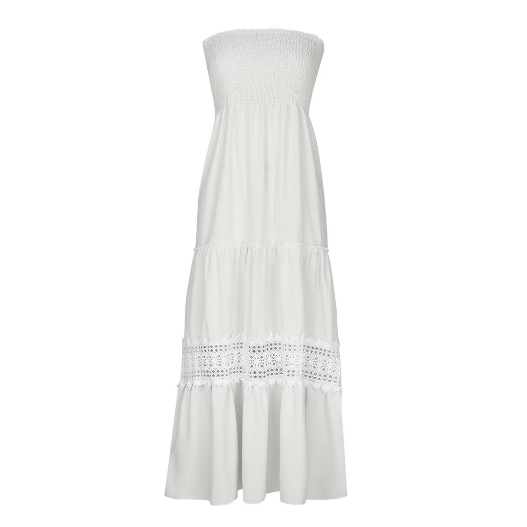 Lune London Sleeveless Bohemian Maxi Dress for Women