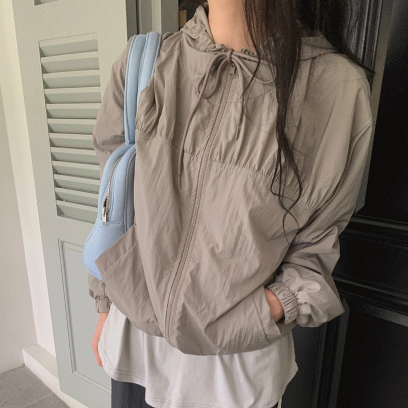 Veste de transition athlétique pour femmes avec cordon de serrage réglable Chic & Stil