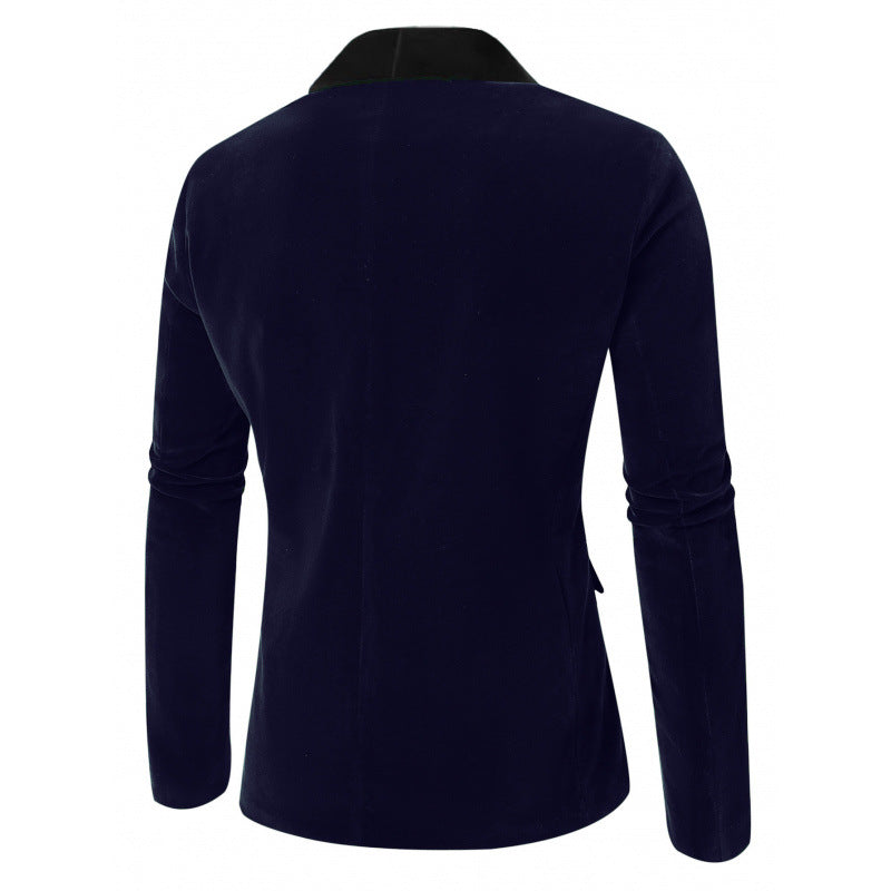 Velvet jacket for men with elegant lapels Lune London