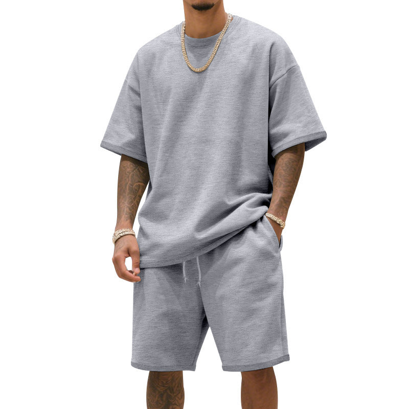 Men's Casual Training T-Shirt and Shorts Set Lune London