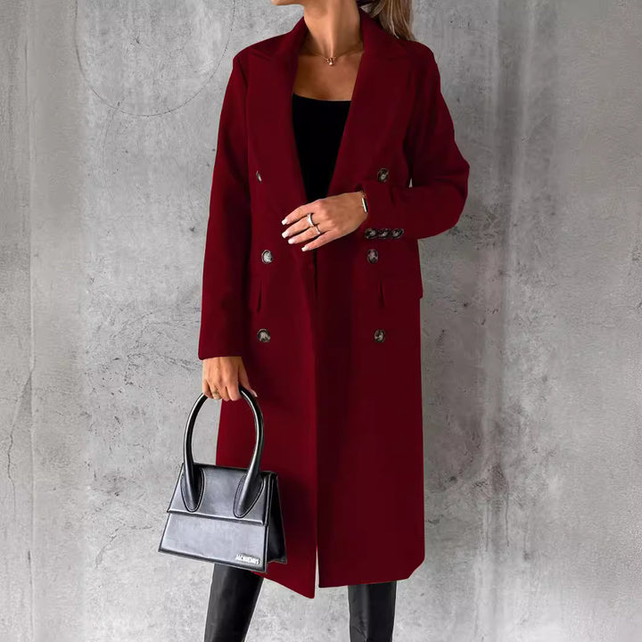 Ladies Elegant Fitted Blazer with Double-Breasted Lune London