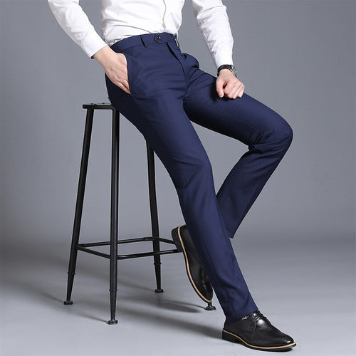 Elegant suit pants for men Slim-Fit Lune London