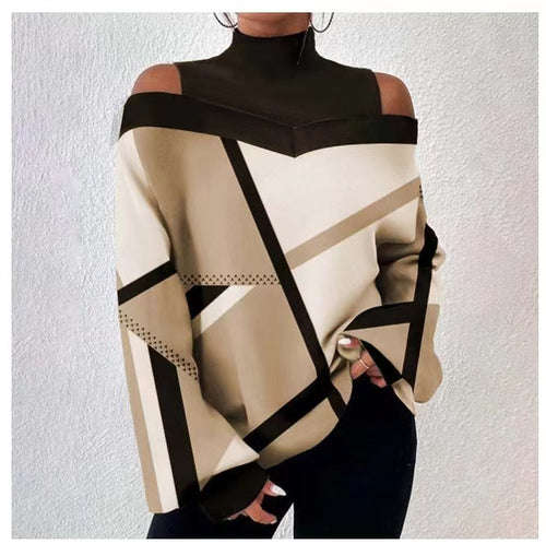 Oversized sweater for women with a trendy graphic design Lune London