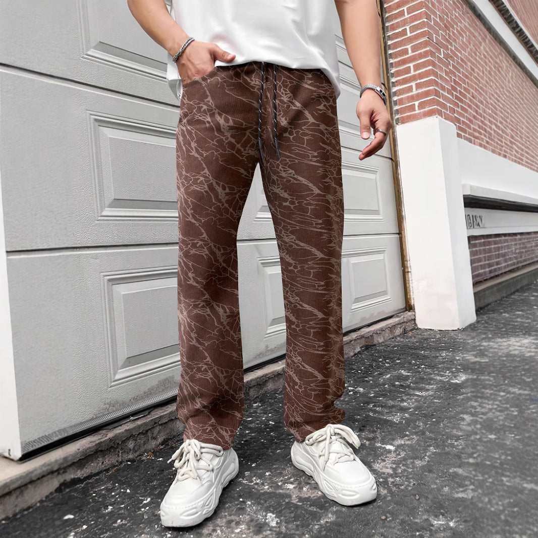 Casual jogging pants for men with trendy pattern Lune London