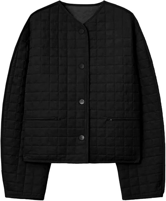 Ladies lightweight quilted jacket trendy Lune London