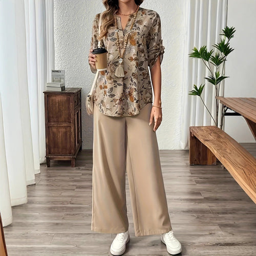 Lune London floral pattern blouse shirt for women