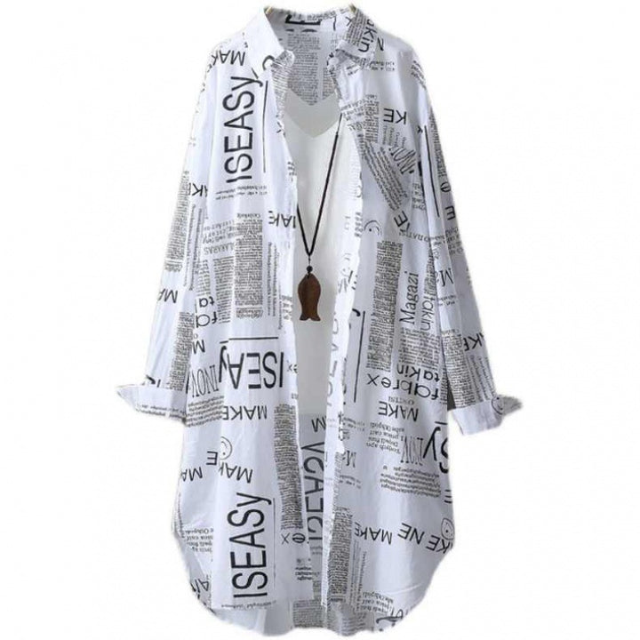 Lightweight printed kimono jacket for women Lune London