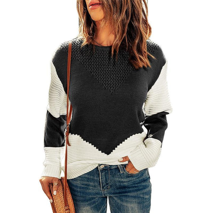 Lune London geometric pattern women's sweater