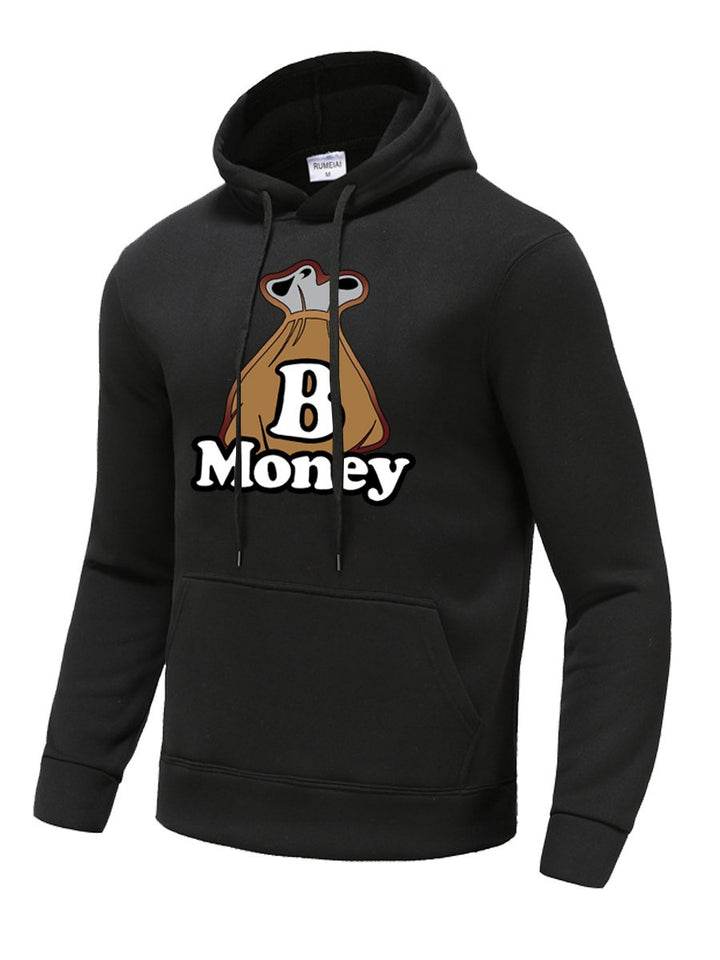 Men's hoodie with striking graphic print Lune London