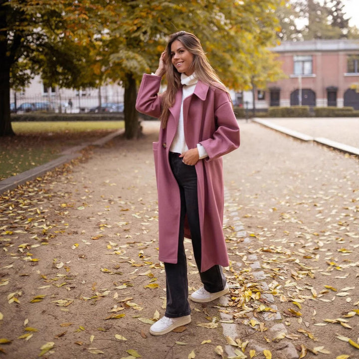 Elegant oversized coat for women Lune London