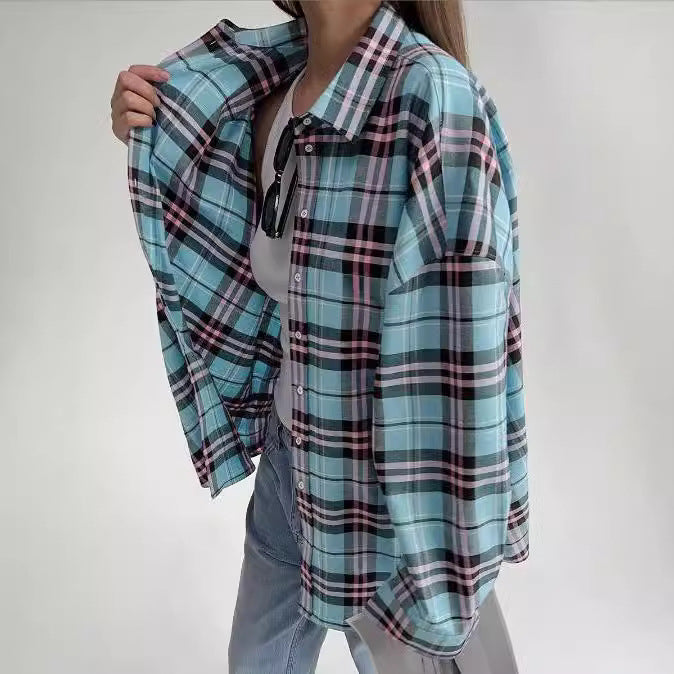 Women Checked Shirt Lune London