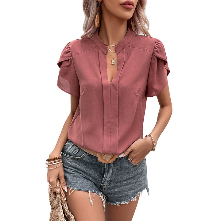 Lune London puff sleeve leisure blouse for women