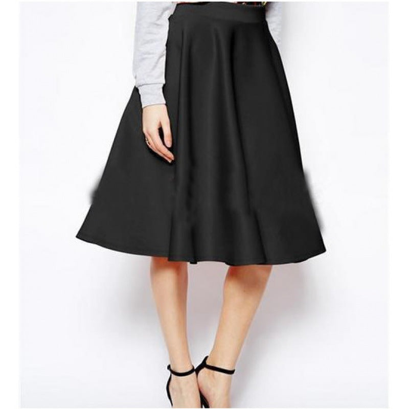 Jupe midi femme avec ourlet flottant et design élégant Chic & Stil