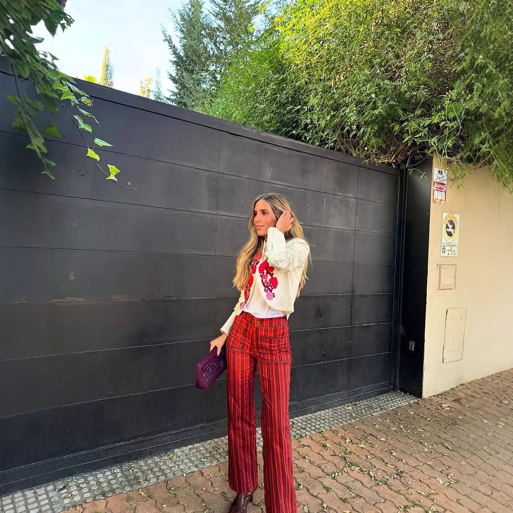 Elegant women embroidered jacket Lune London