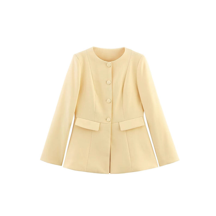 Blazer jacket for women with elegant button details and a fitted cut Lune London