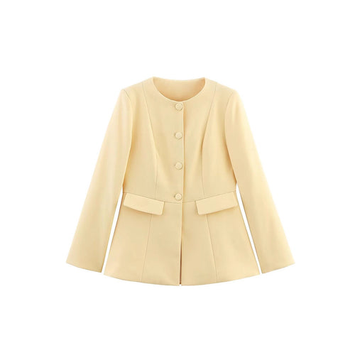 Blazer jacket for women with elegant button details and a fitted cut Lune London