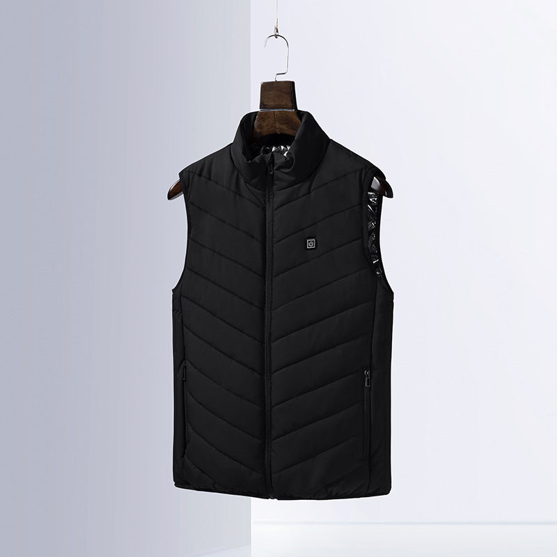 Quilted jacket for women, lined, with a high collar and practical pockets Lune London