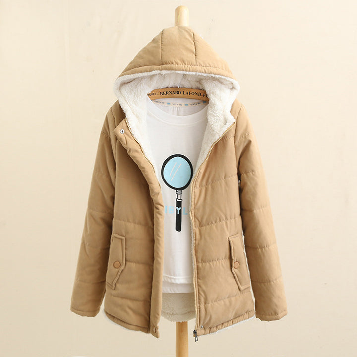 Quilted transition jacket for women with comfortable fleece lining and practical pockets Lune London