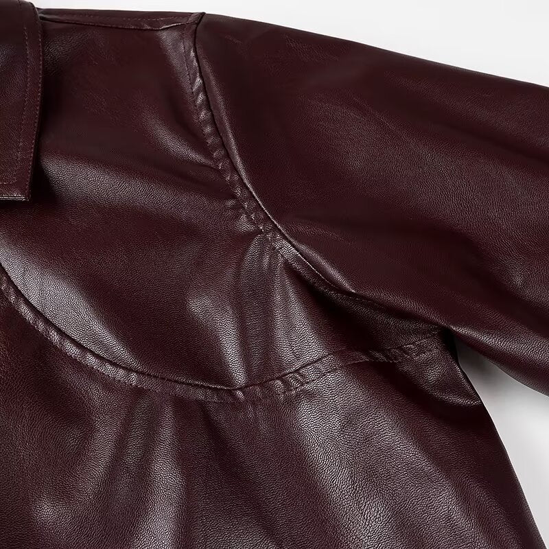 Veste casual femme avec col montant et ceinture élastique