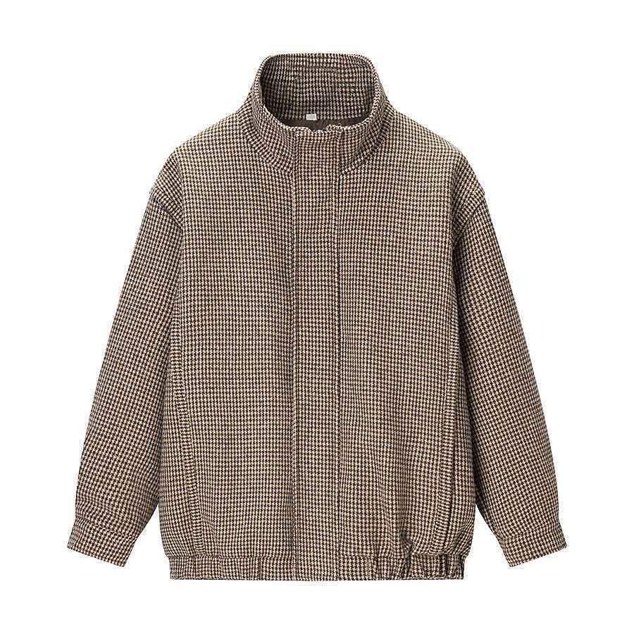 Veste de transition pour femmes avec un motif pied-de-poule moderne Chic & Stil