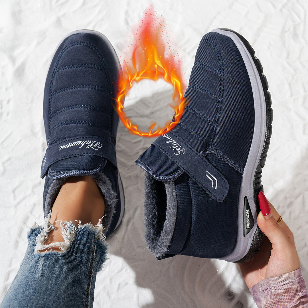 Lune London polar fleece sneakers for women