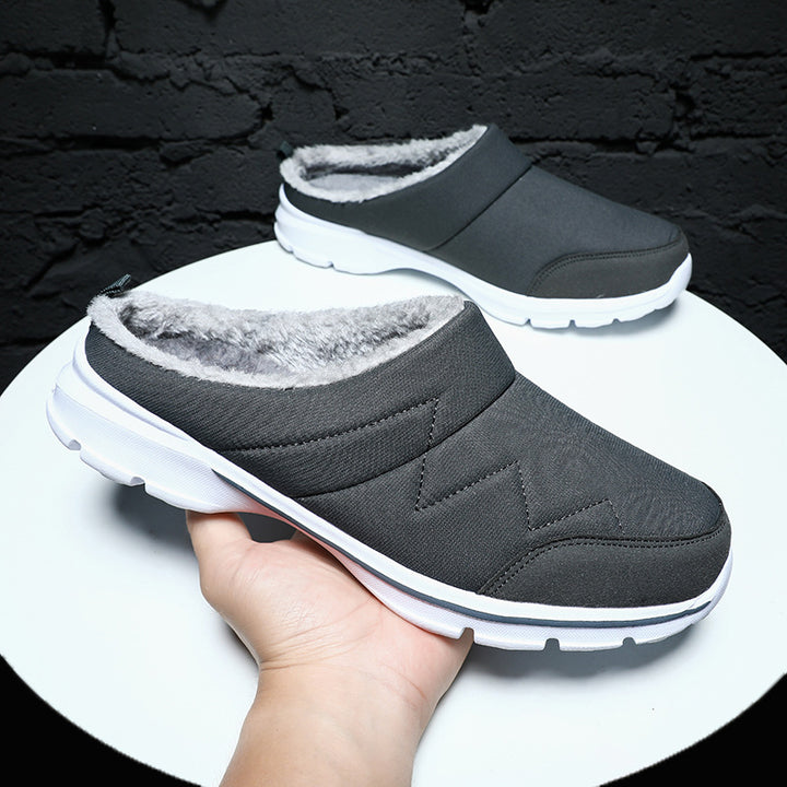 Slippers for women with non-slip sole and elastic shaft Lune London