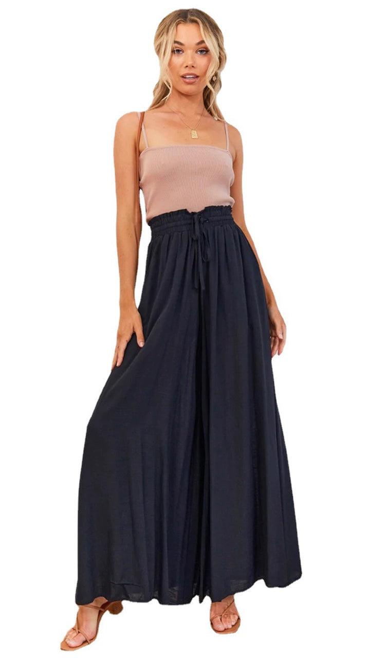 Elegant maxi dresses for women with decorative waistband Lune London