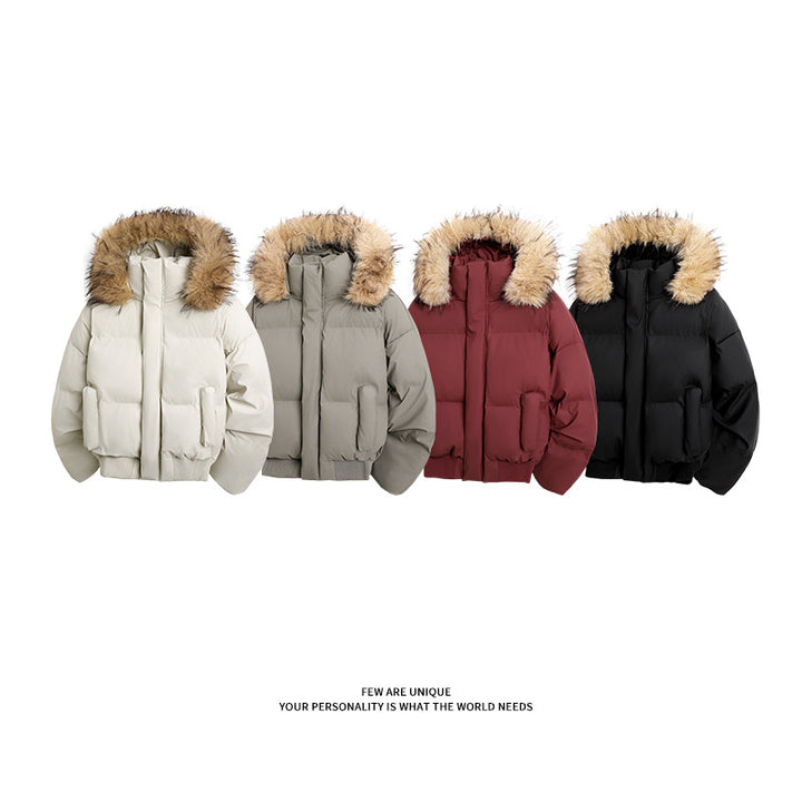 Veste matelassée tendance pour dames avec garniture en fausse fourrure douillette et poches pratiques Lune London