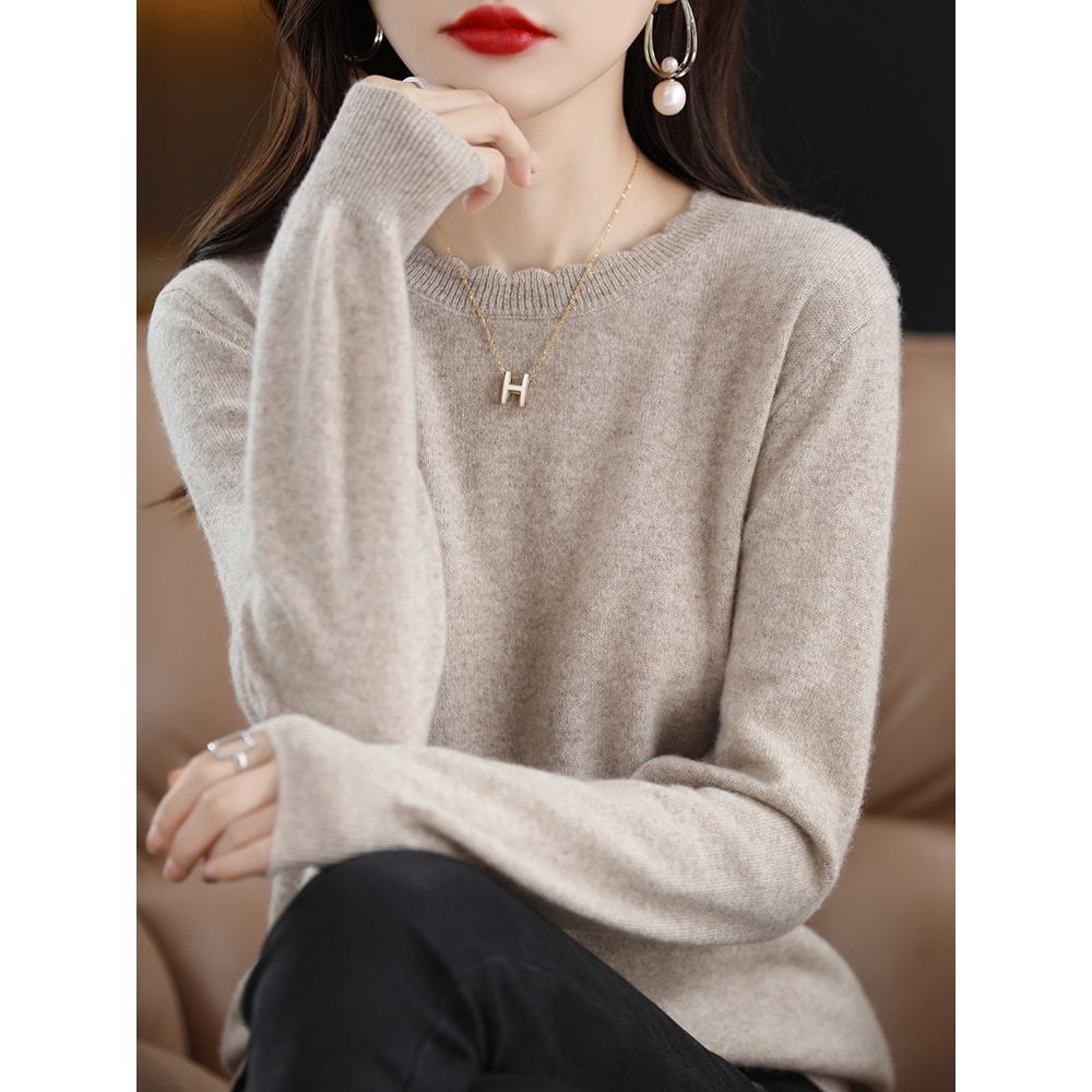 Pull en cachemire fin pour femmes Chic & Stil