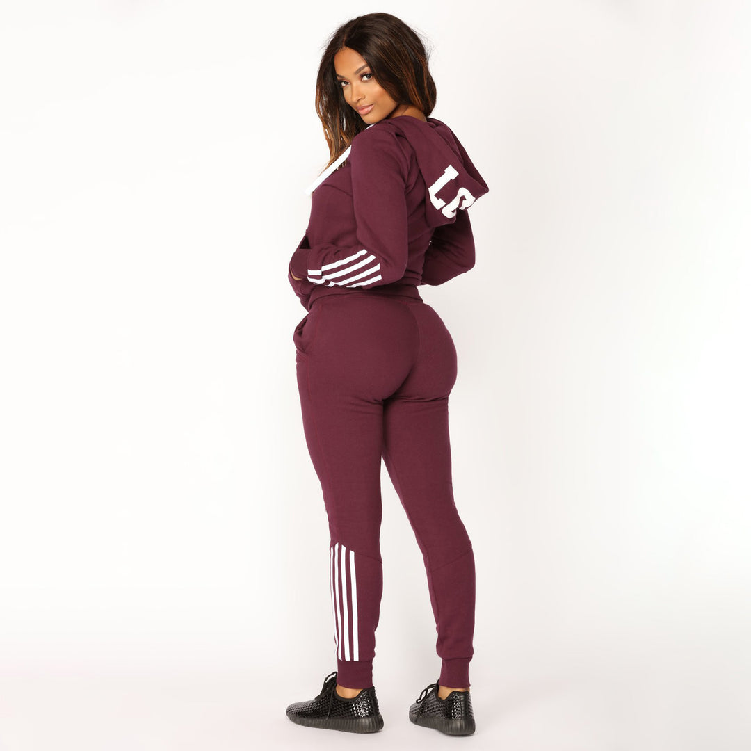 Women's tracksuit with trendy stripes Lune London