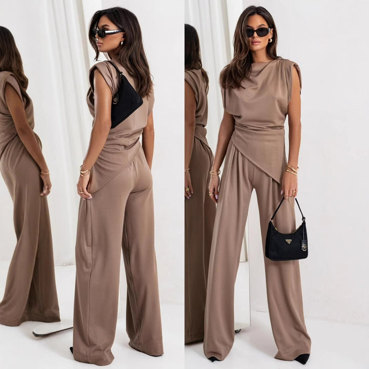 Ladies Premium asymmetrical overall Lune London