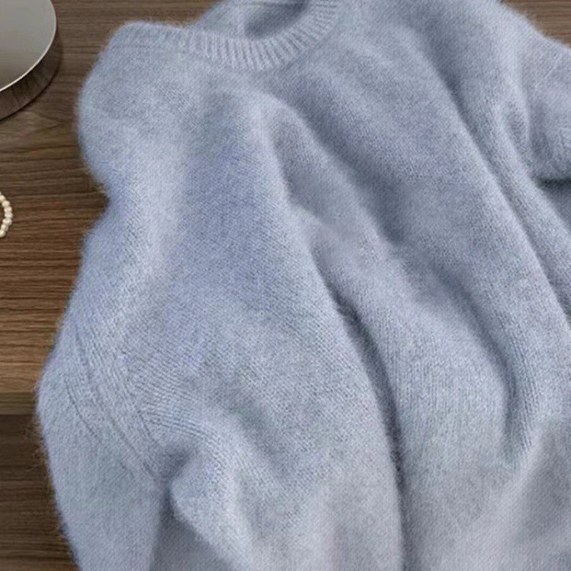 Pull confortable pour femmes en mélange de tricot fin Chic & Stil