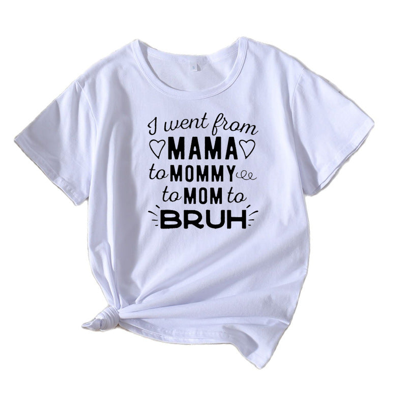 Women Graphic T-shirt Humorous Quote Lune London