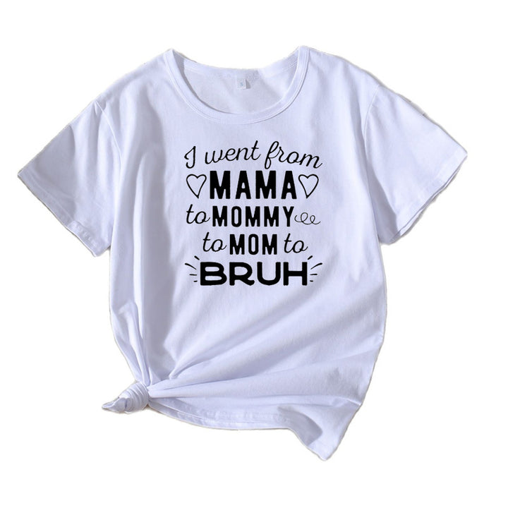 Women Graphic T-shirt Humorous Quote Lune London