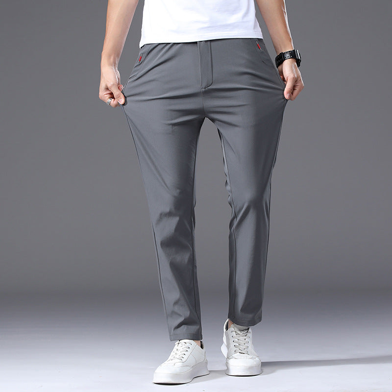 Men's chino pants, stylish and comfortable, with elastic waist Lune London