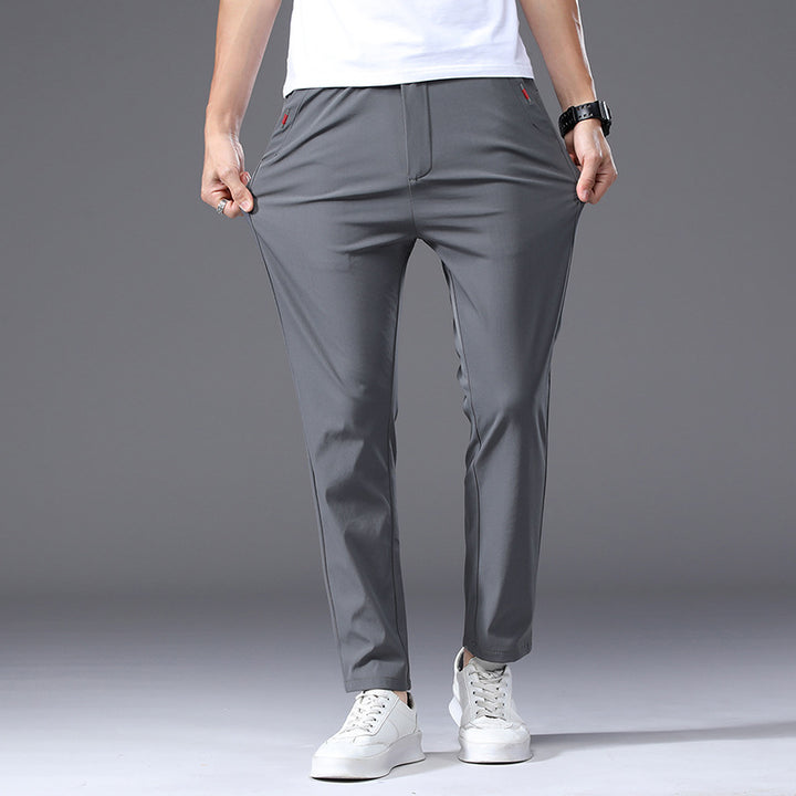 Men's chino pants, stylish and comfortable, with elastic waist Lune London