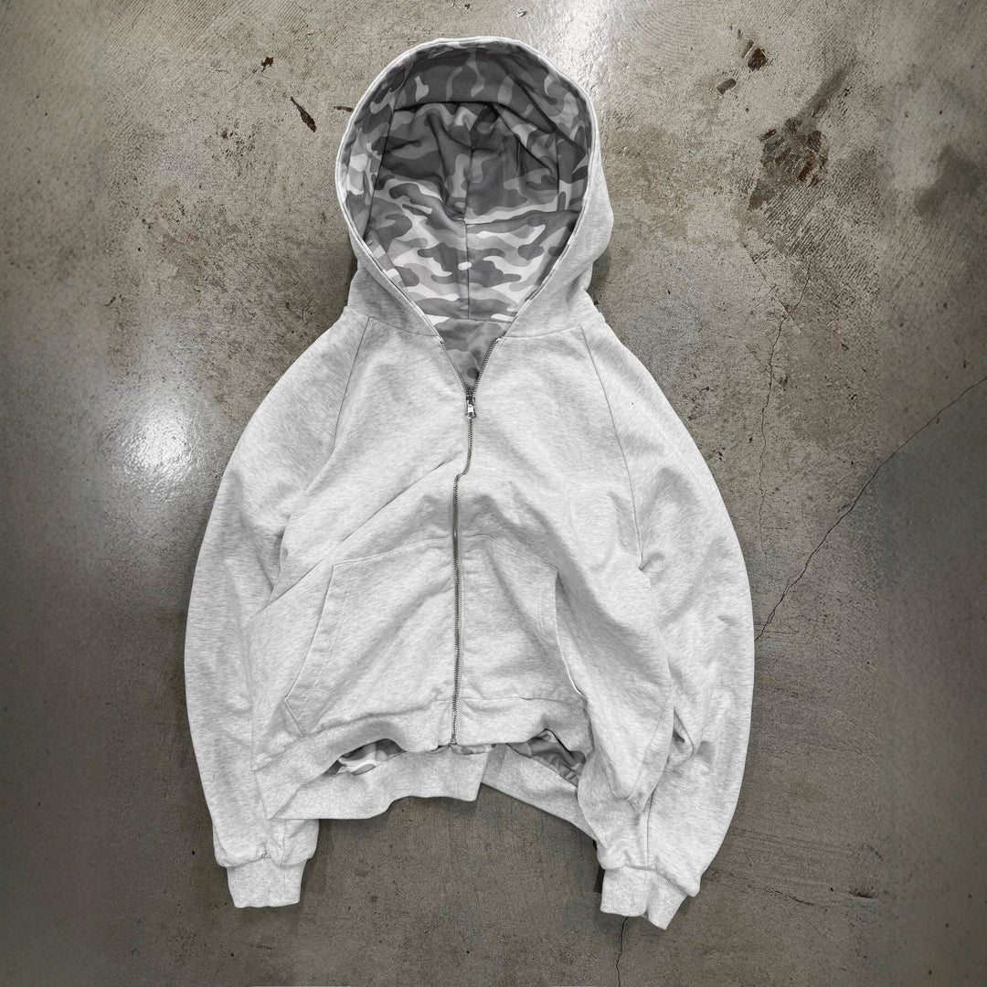 Veste à capuche pour femmes au design camouflage moderne Chic & Stil