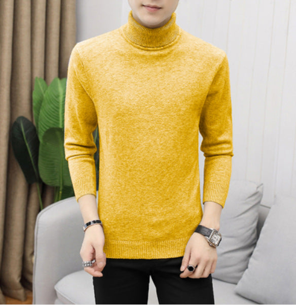 High-quality cotton turtleneck sweater for men Lune London