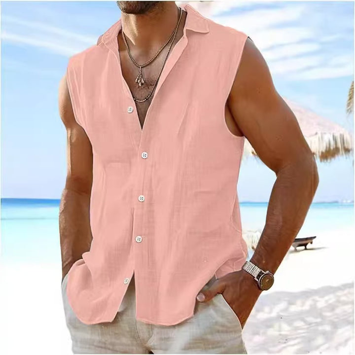 Men leisure summer vest shirt Lune London
